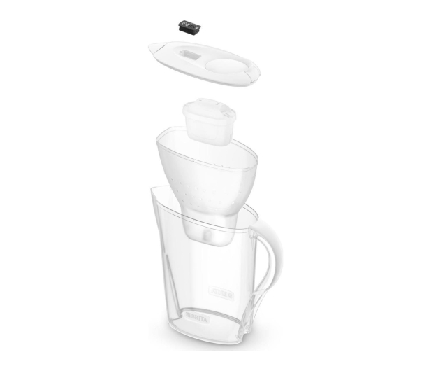 Brita Dzbanek Marella XL biała + 4 wkłady filtrujące MAXTRAPRO Pur - 1533416 - zdjęcie 3